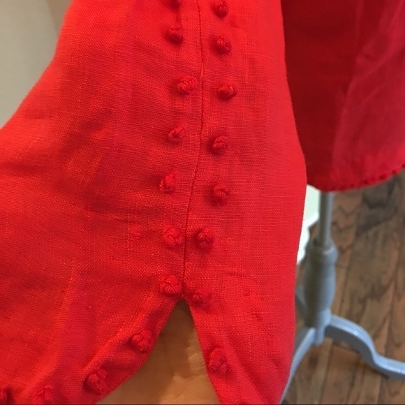 - J crew linen top - Picture 4 of 4